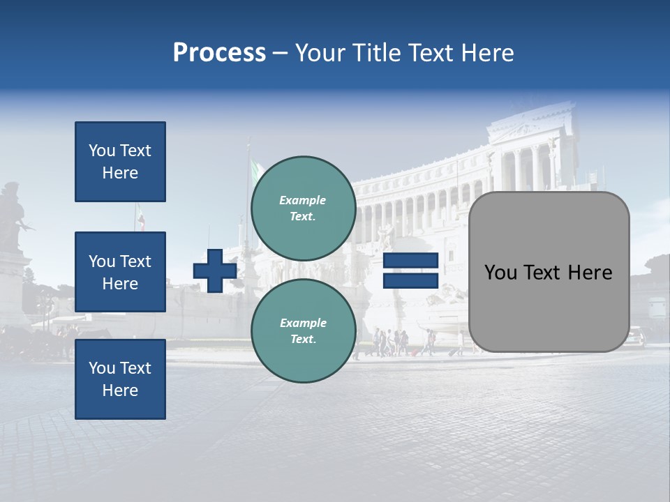 Victor Building Cloud PowerPoint Template