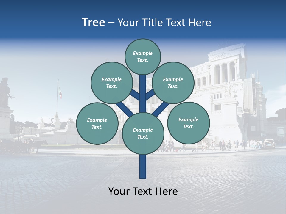 Victor Building Cloud PowerPoint Template