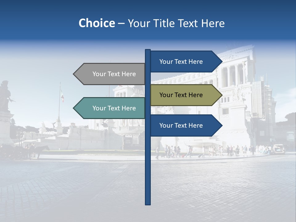 Victor Building Cloud PowerPoint Template