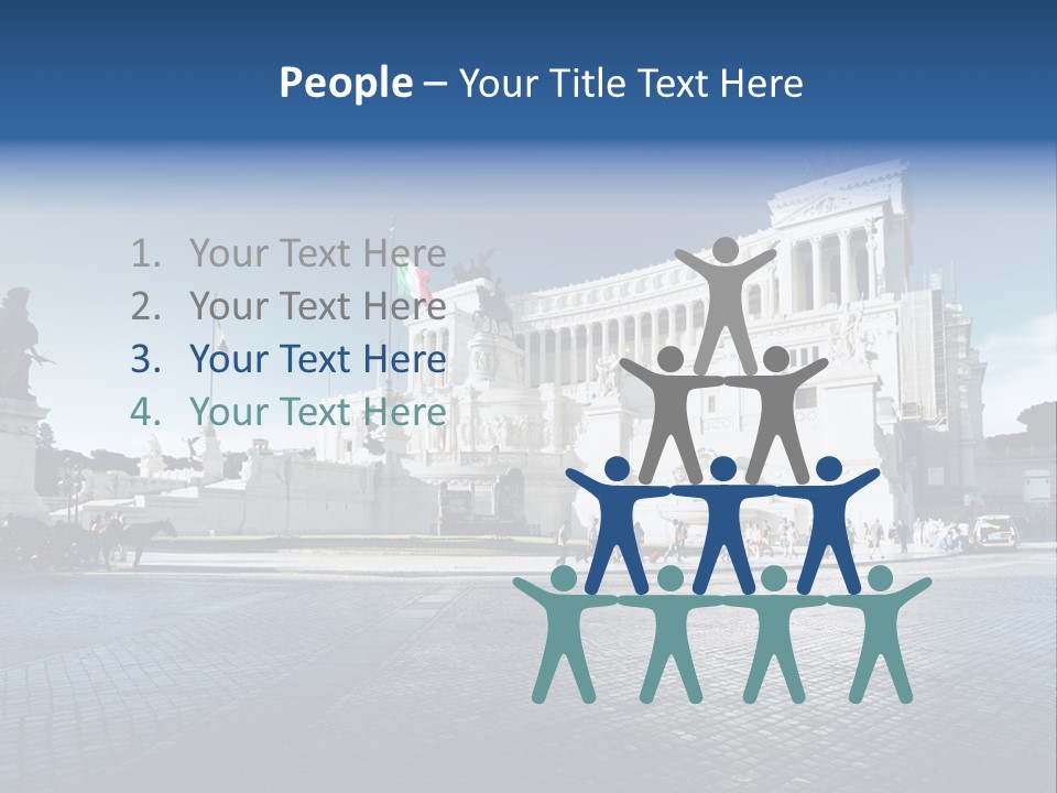 Victor Building Cloud PowerPoint Template