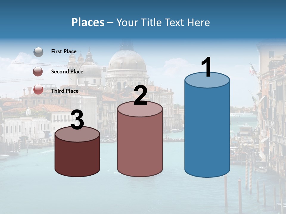 Venetian Water Cityscape PowerPoint Template