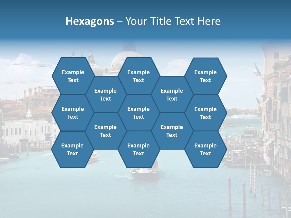 Venetian Water Cityscape PowerPoint Template