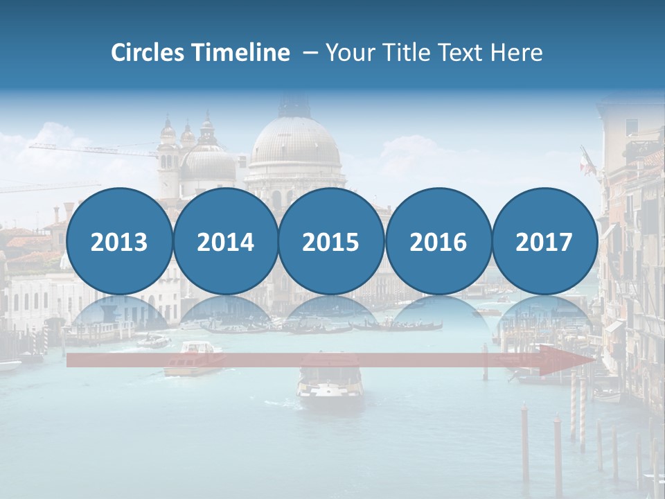 Venetian Water Cityscape PowerPoint Template