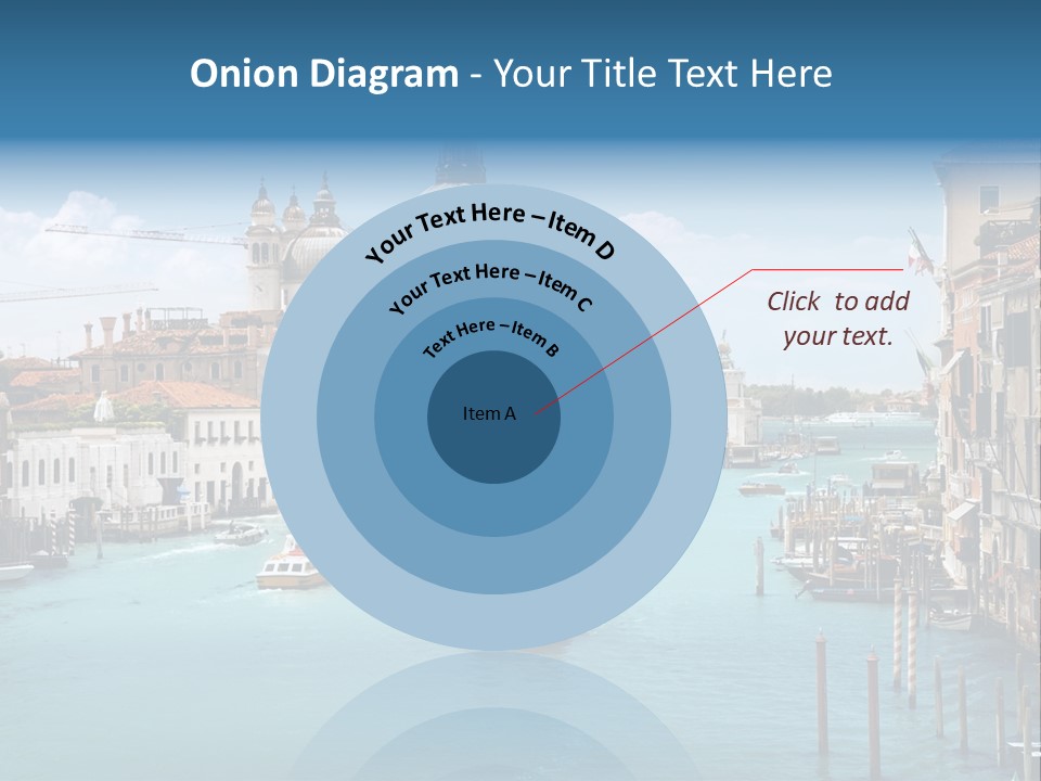 Venetian Water Cityscape PowerPoint Template