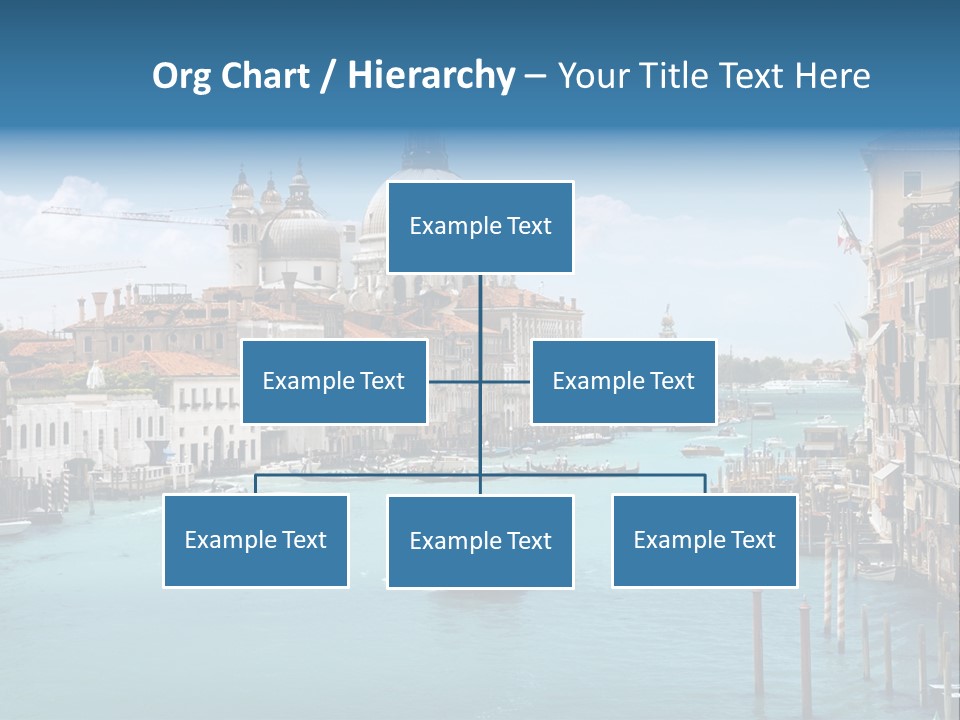 Venetian Water Cityscape PowerPoint Template
