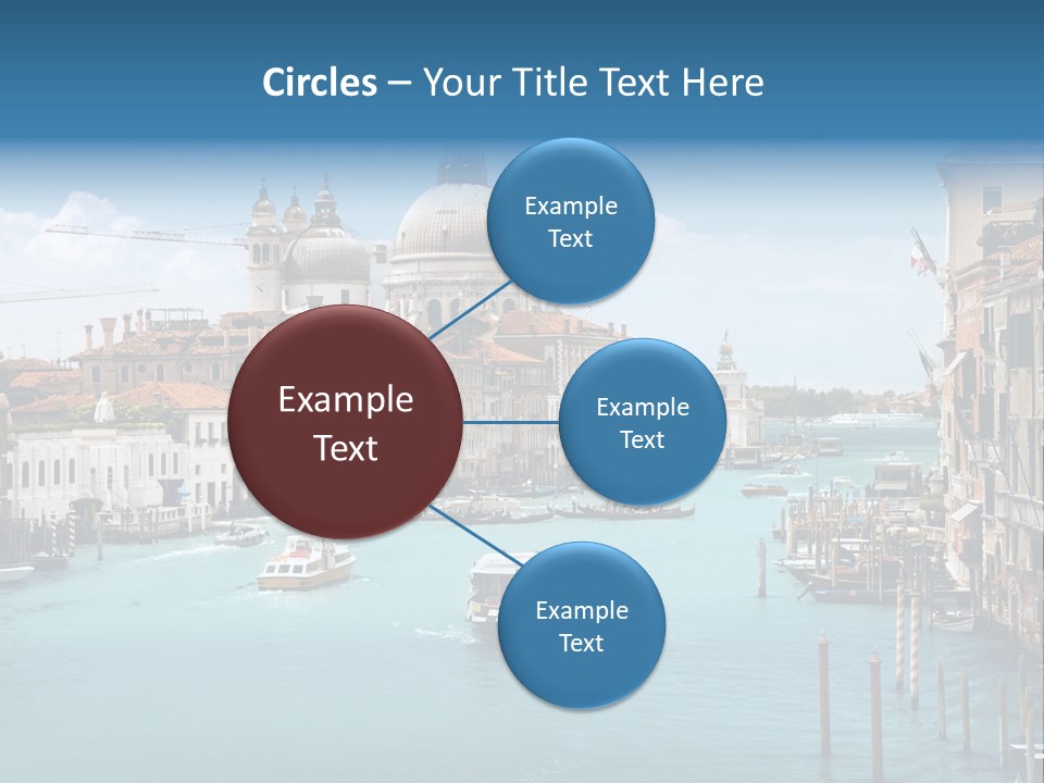 Venetian Water Cityscape PowerPoint Template