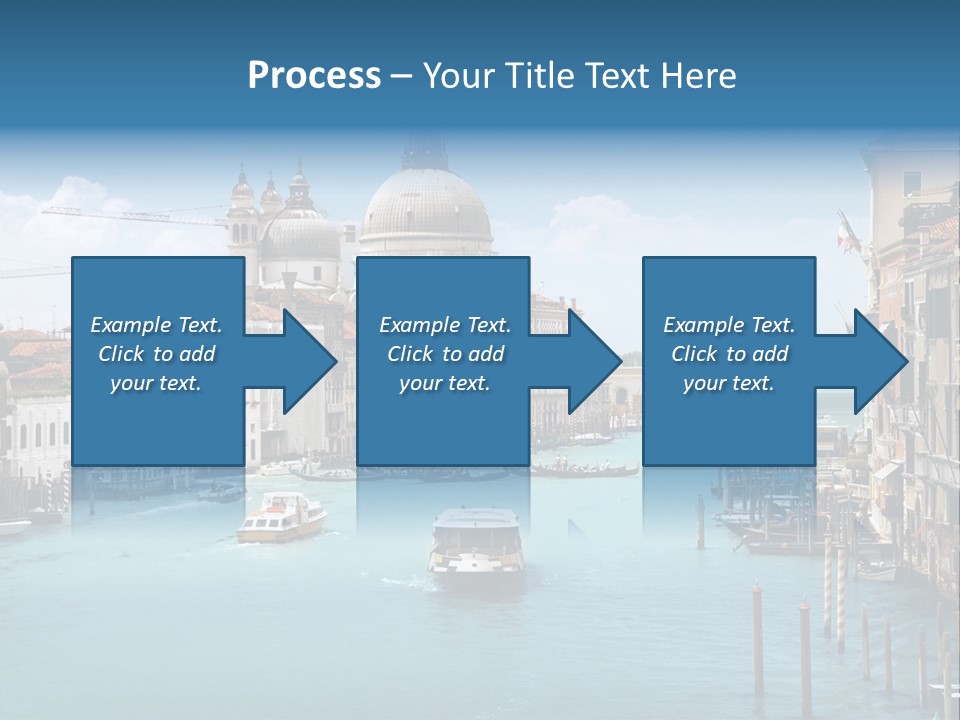 Venetian Water Cityscape PowerPoint Template