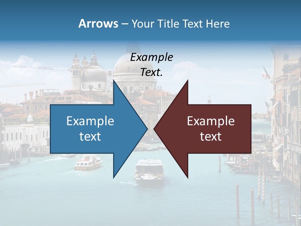 Venetian Water Cityscape PowerPoint Template