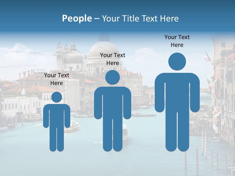 Venetian Water Cityscape PowerPoint Template