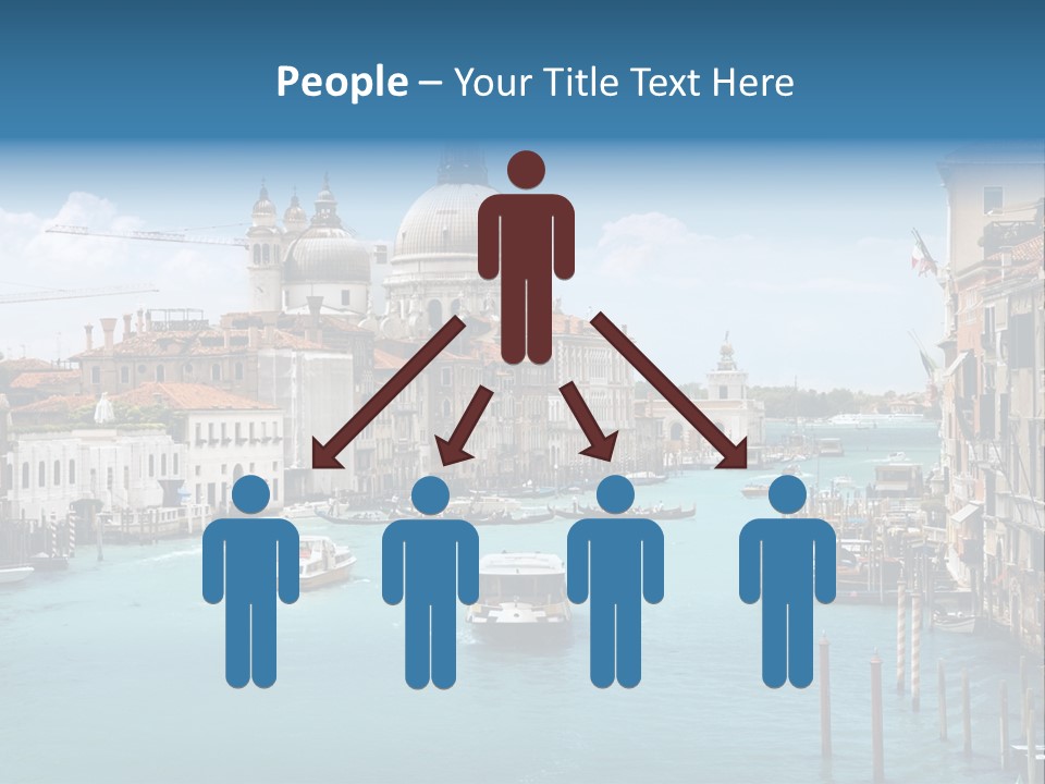 Venetian Water Cityscape PowerPoint Template