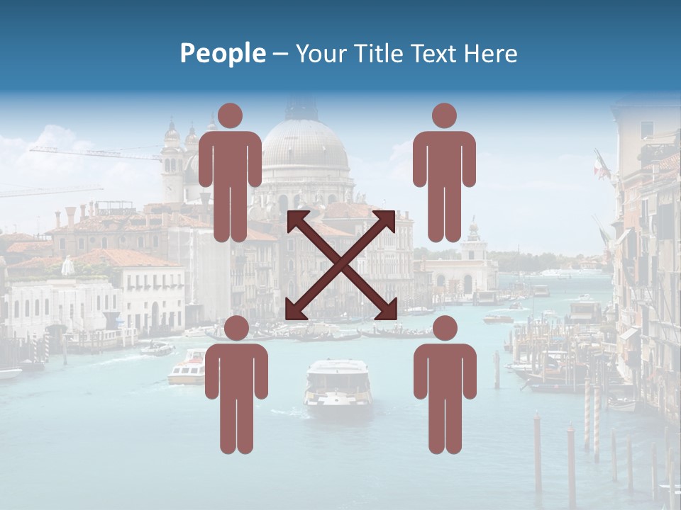 Venetian Water Cityscape PowerPoint Template