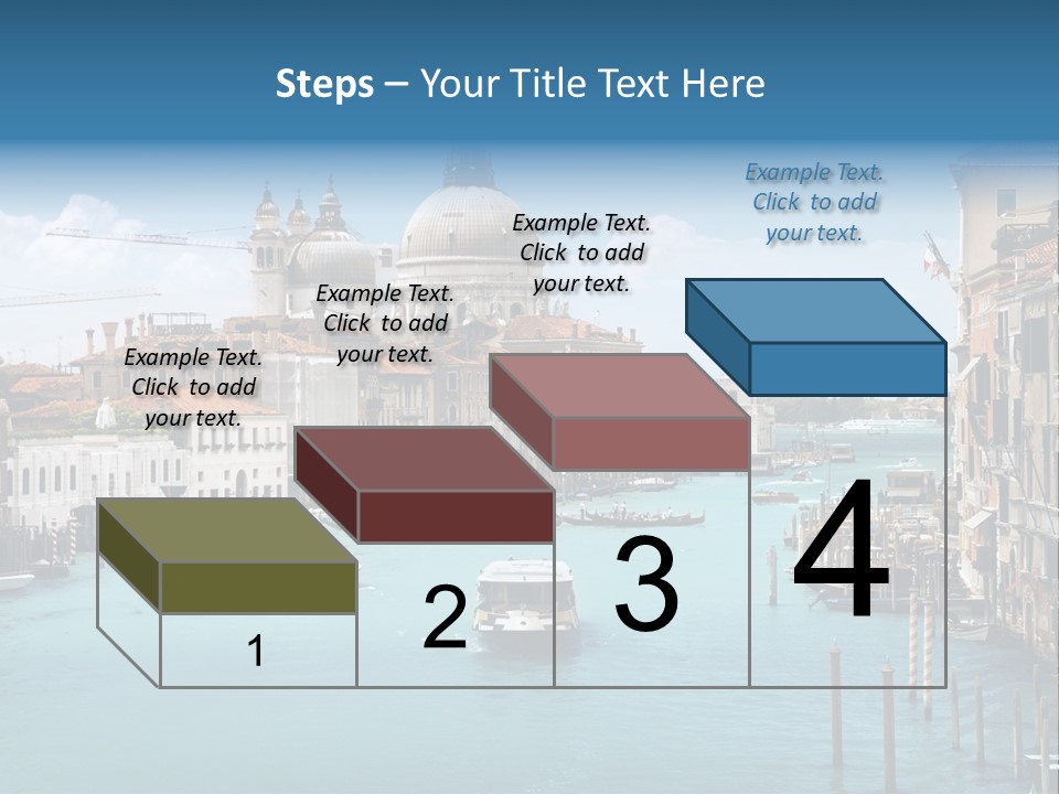 Venetian Water Cityscape PowerPoint Template