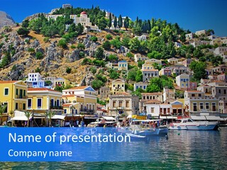 Transport Nature Cruise PowerPoint Template