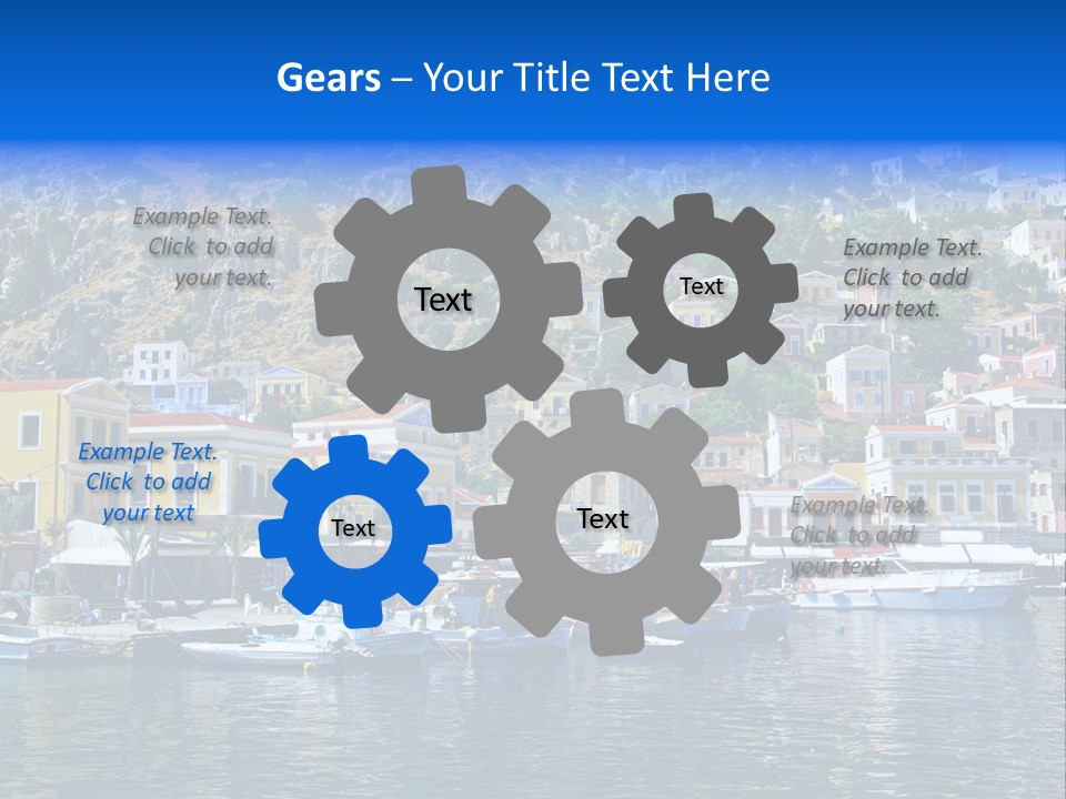 Transport Nature Cruise PowerPoint Template