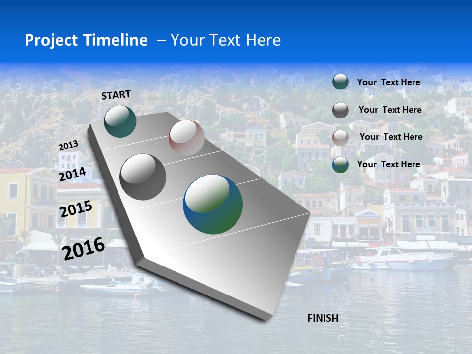Transport Nature Cruise PowerPoint Template