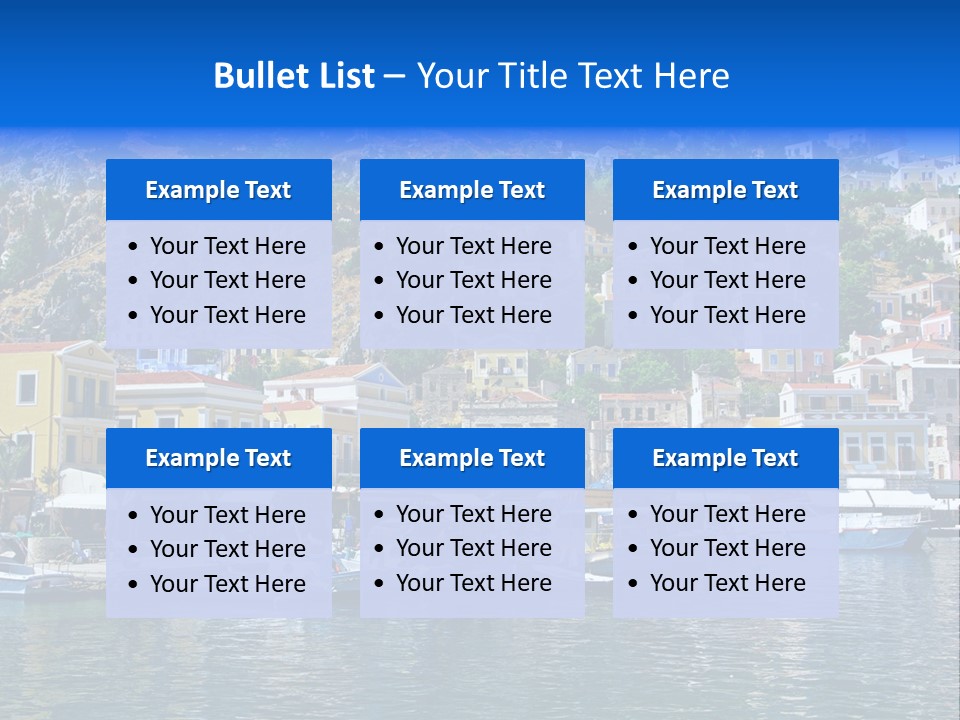 Transport Nature Cruise PowerPoint Template