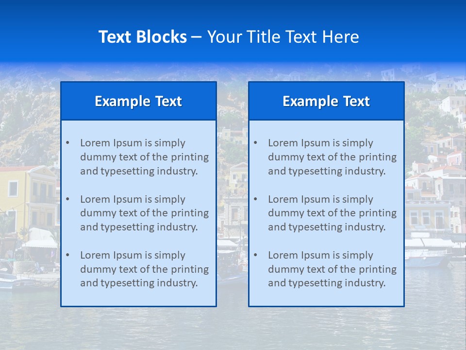 Transport Nature Cruise PowerPoint Template