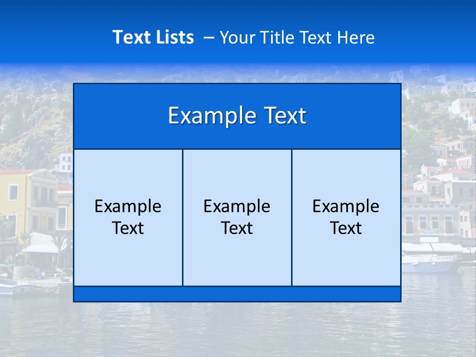 Transport Nature Cruise PowerPoint Template