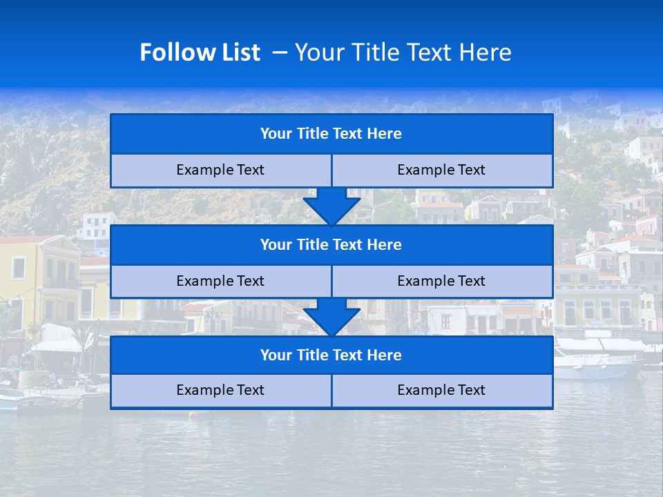 Transport Nature Cruise PowerPoint Template