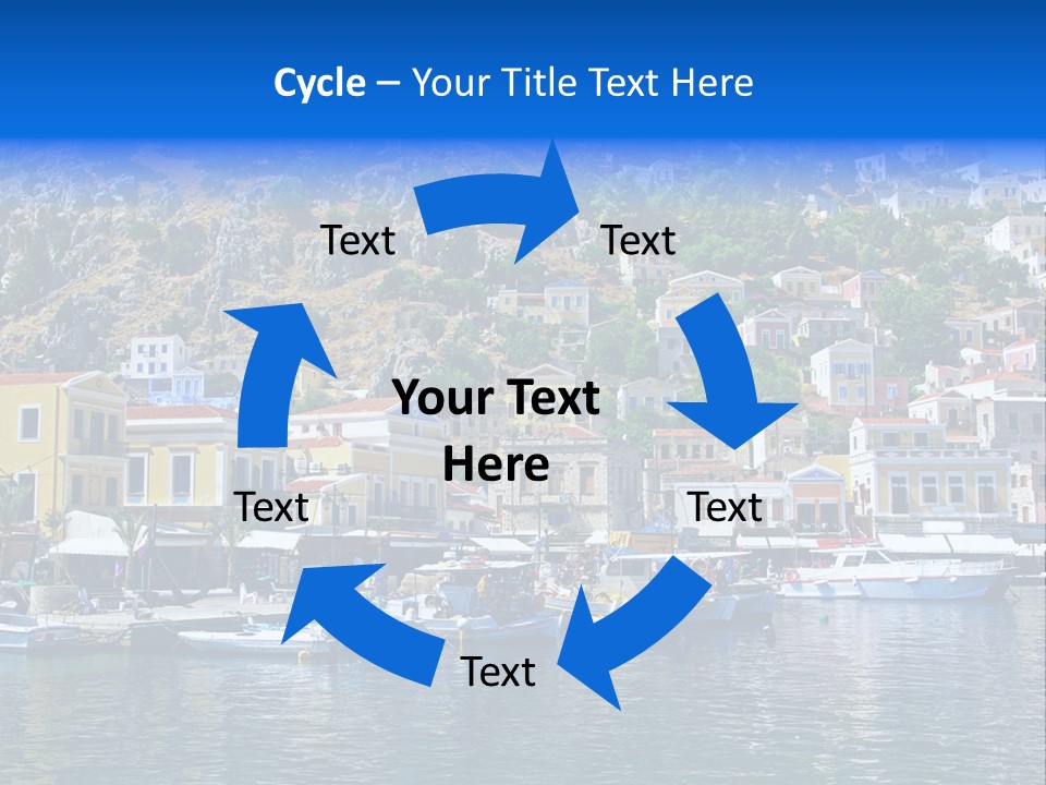 Transport Nature Cruise PowerPoint Template