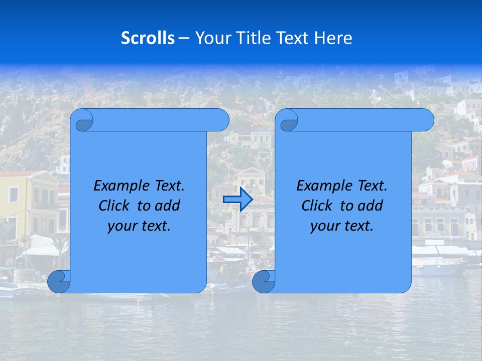 Transport Nature Cruise PowerPoint Template