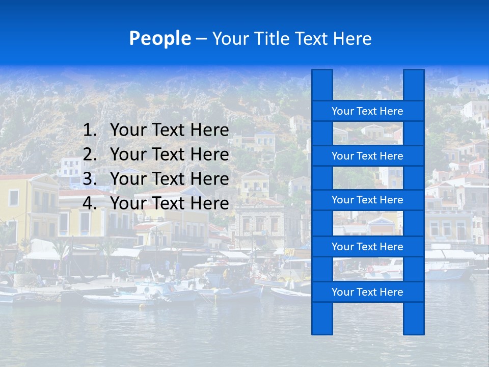 Transport Nature Cruise PowerPoint Template