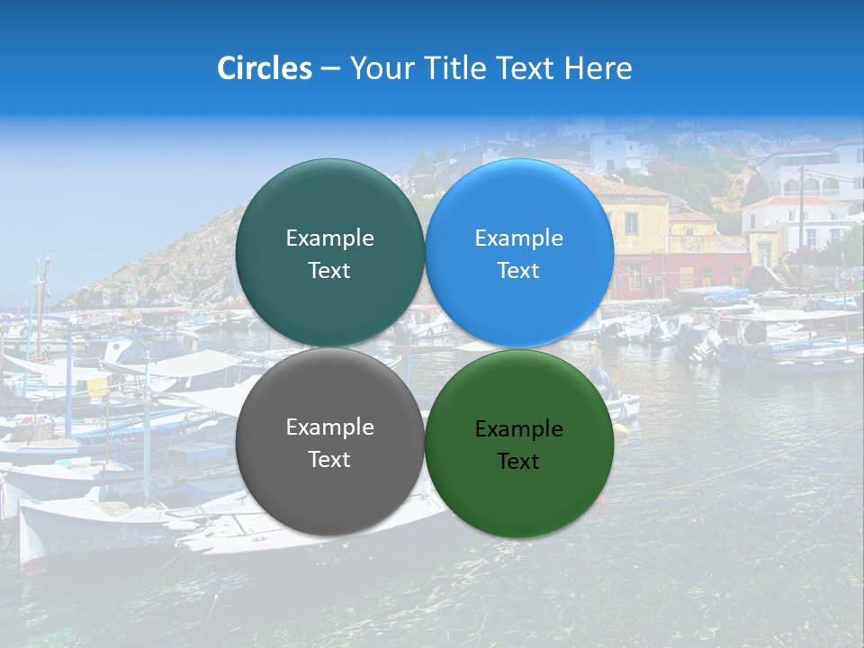 Beach Transport Travel PowerPoint Template