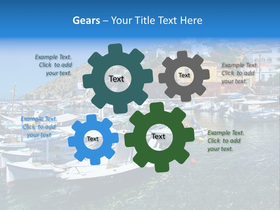 Beach Transport Travel PowerPoint Template