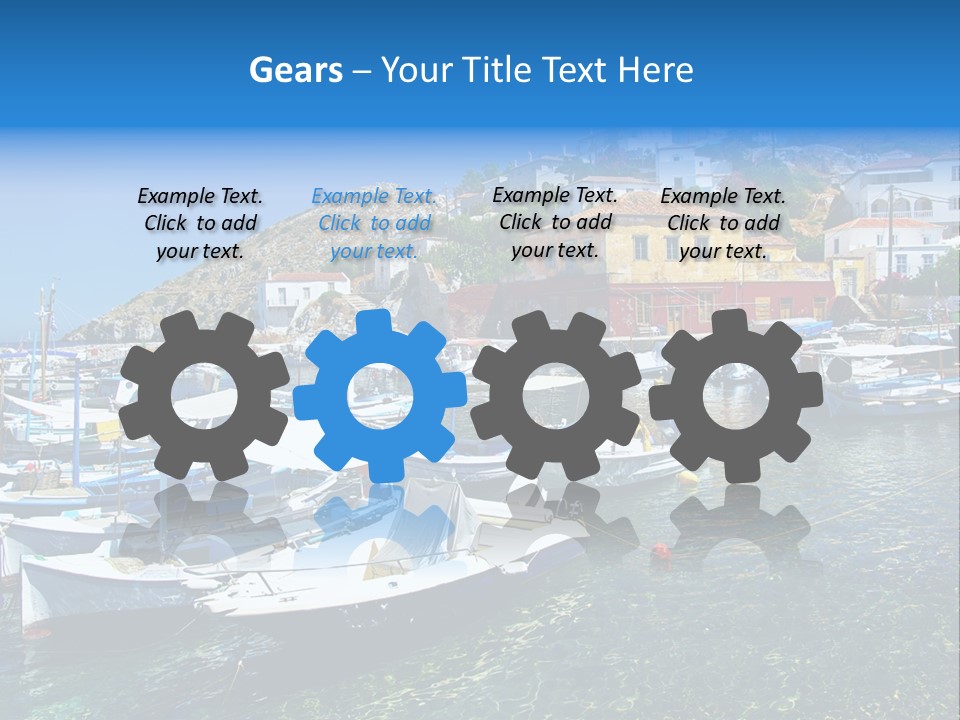 Beach Transport Travel PowerPoint Template