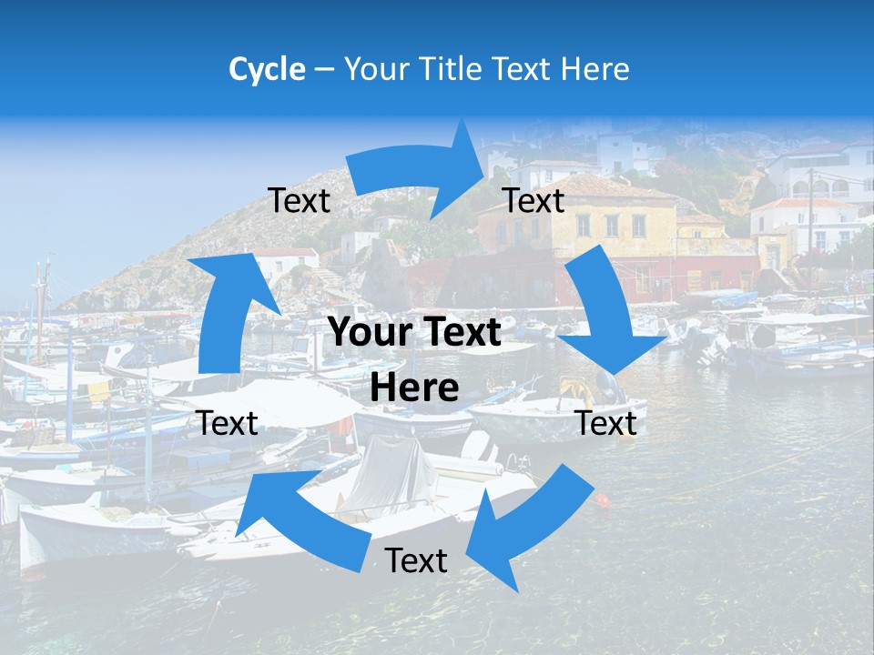 Beach Transport Travel PowerPoint Template