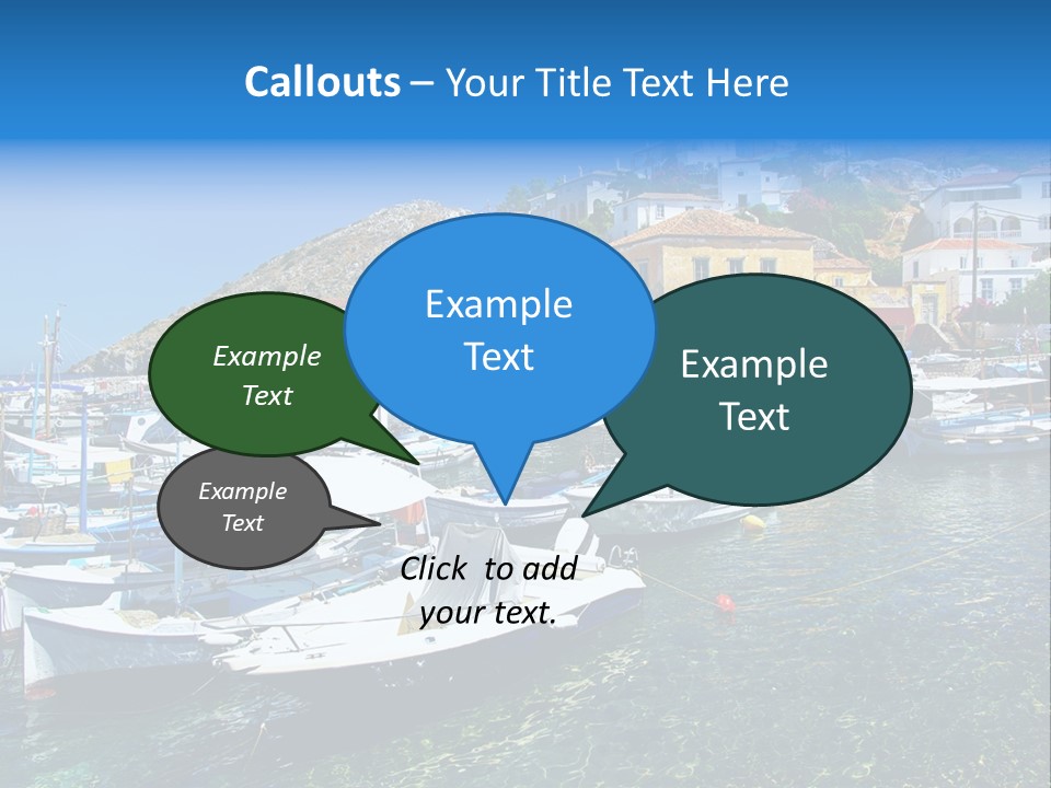 Beach Transport Travel PowerPoint Template