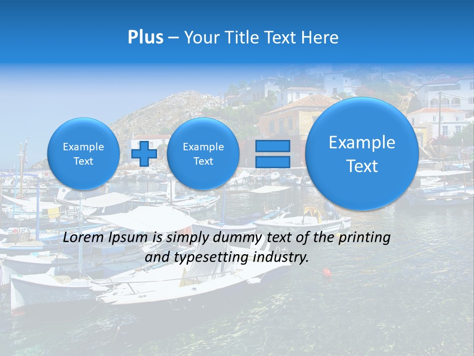 Beach Transport Travel PowerPoint Template