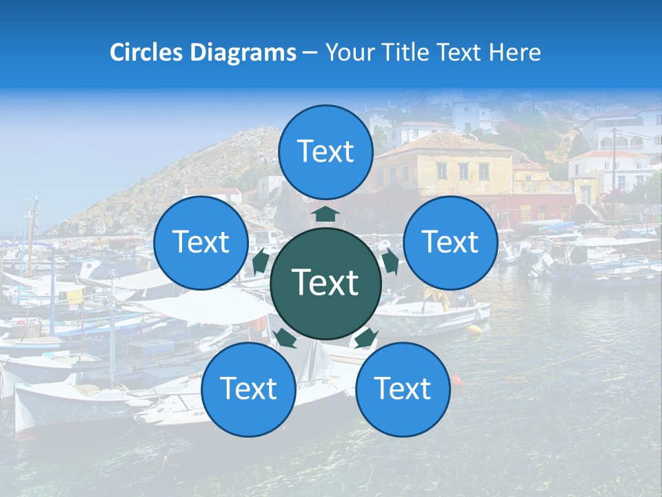 Beach Transport Travel PowerPoint Template