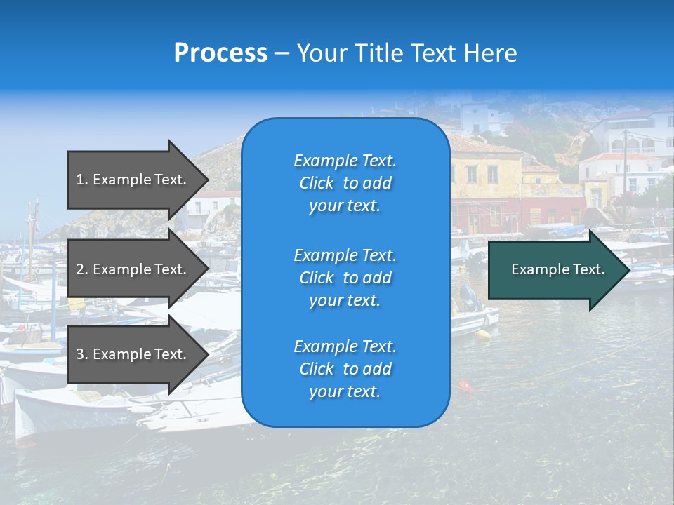 Beach Transport Travel PowerPoint Template
