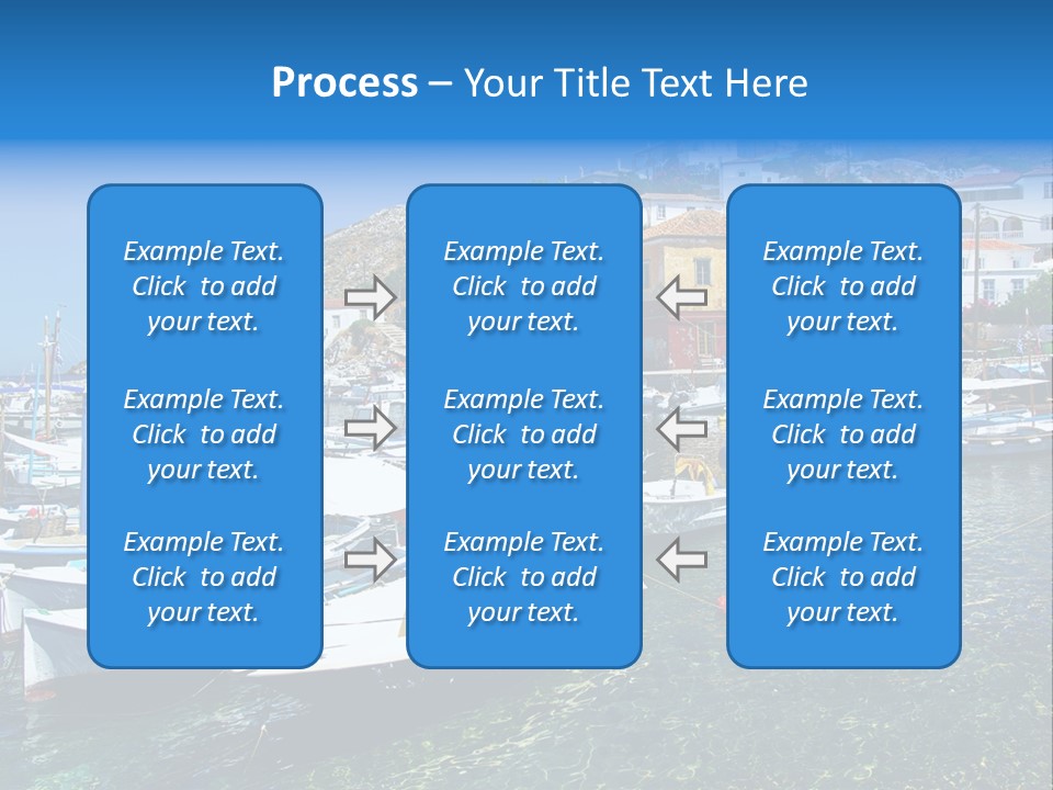Beach Transport Travel PowerPoint Template