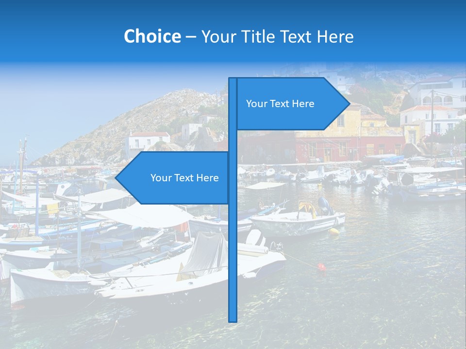 Beach Transport Travel PowerPoint Template