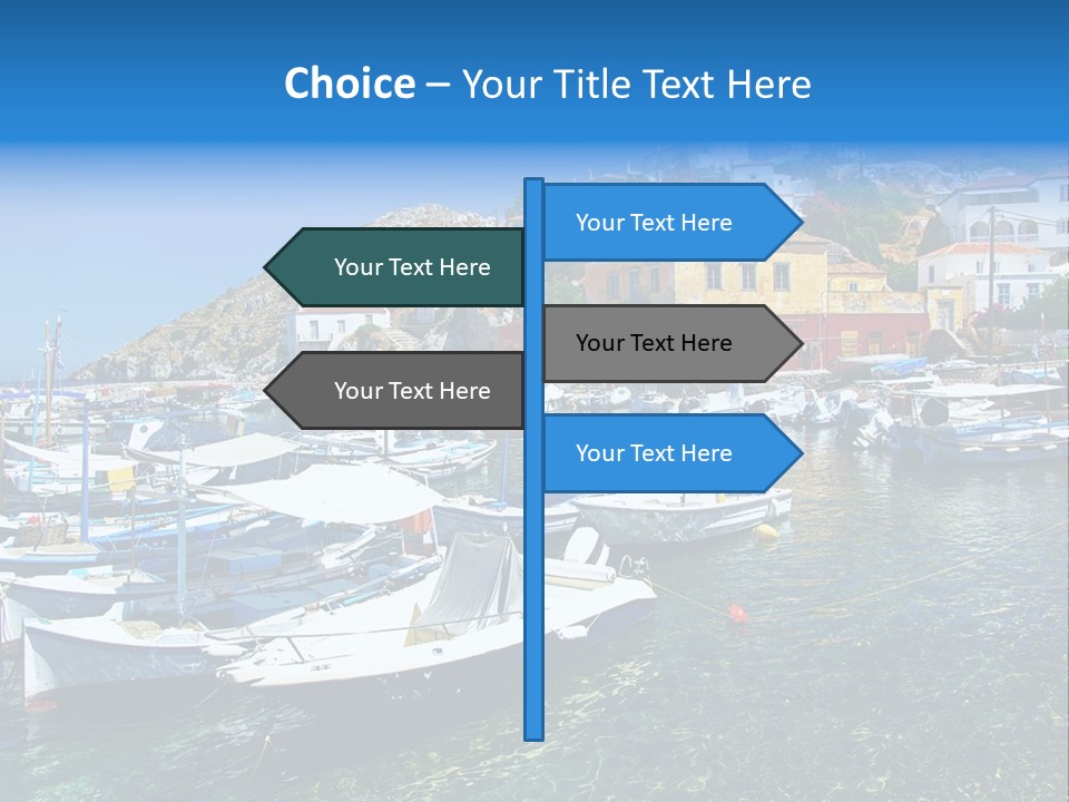 Beach Transport Travel PowerPoint Template
