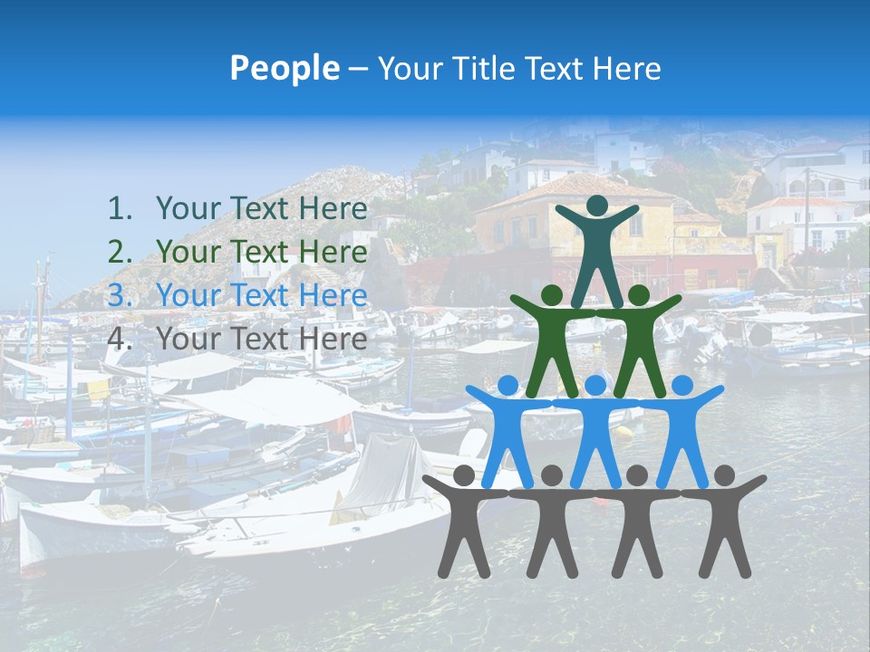 Beach Transport Travel PowerPoint Template