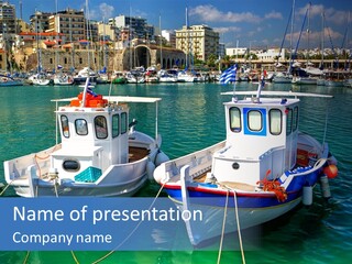 Lagoon Cruise Shore PowerPoint Template