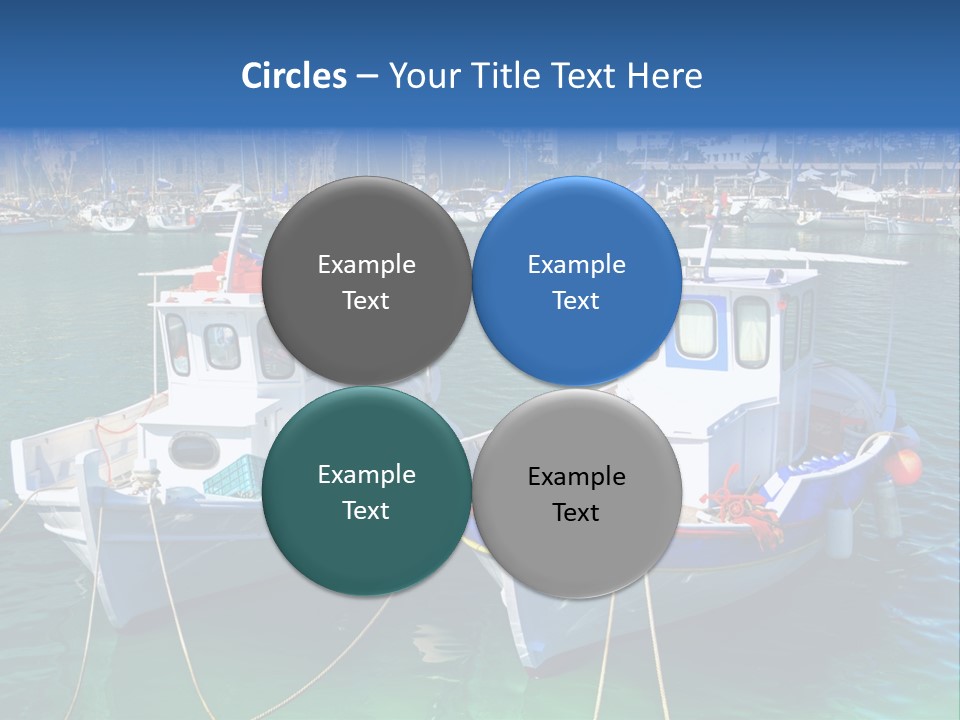 Lagoon Cruise Shore PowerPoint Template