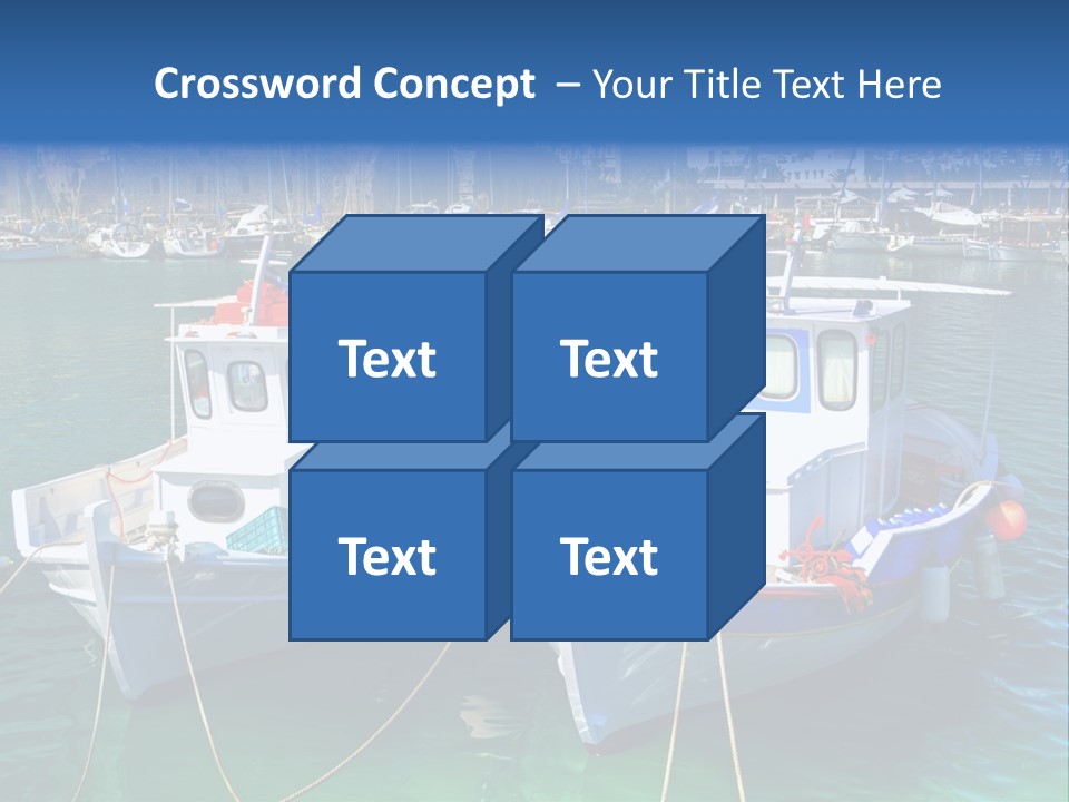 Lagoon Cruise Shore PowerPoint Template