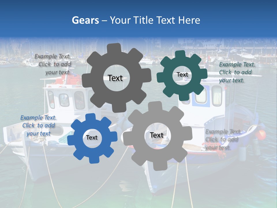 Lagoon Cruise Shore PowerPoint Template