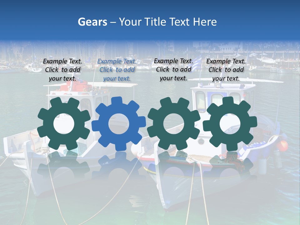 Lagoon Cruise Shore PowerPoint Template