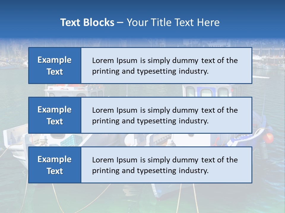 Lagoon Cruise Shore PowerPoint Template