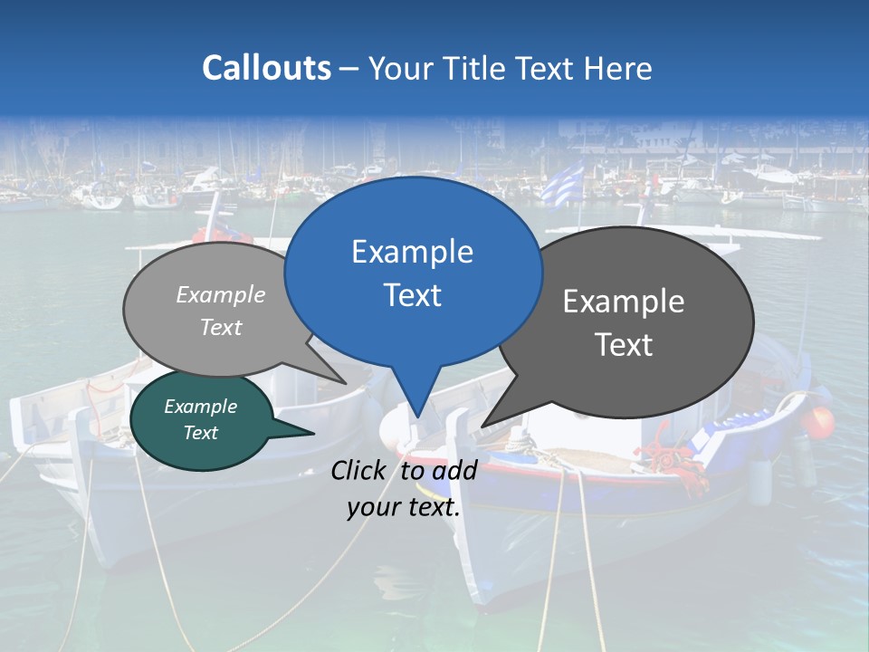 Lagoon Cruise Shore PowerPoint Template