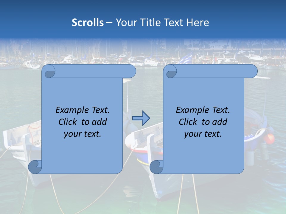 Lagoon Cruise Shore PowerPoint Template