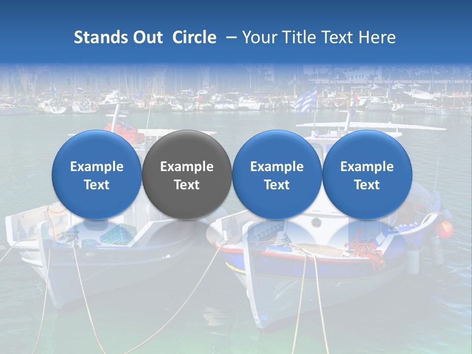 Lagoon Cruise Shore PowerPoint Template