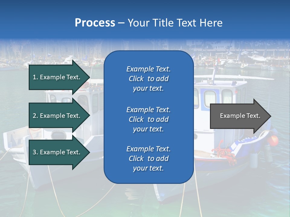 Lagoon Cruise Shore PowerPoint Template