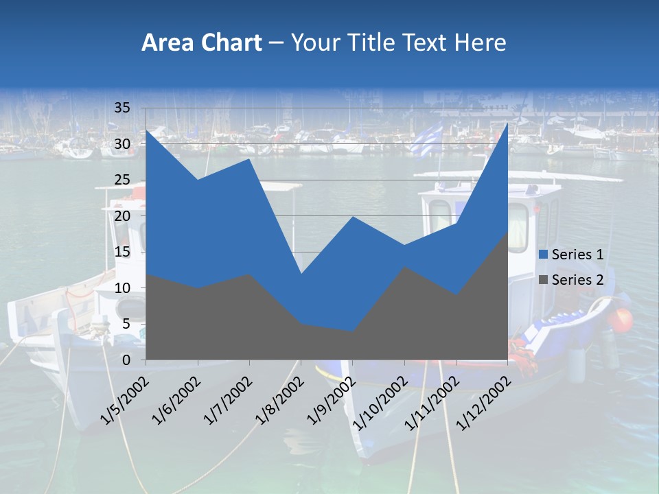 Lagoon Cruise Shore PowerPoint Template