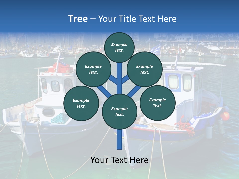 Lagoon Cruise Shore PowerPoint Template